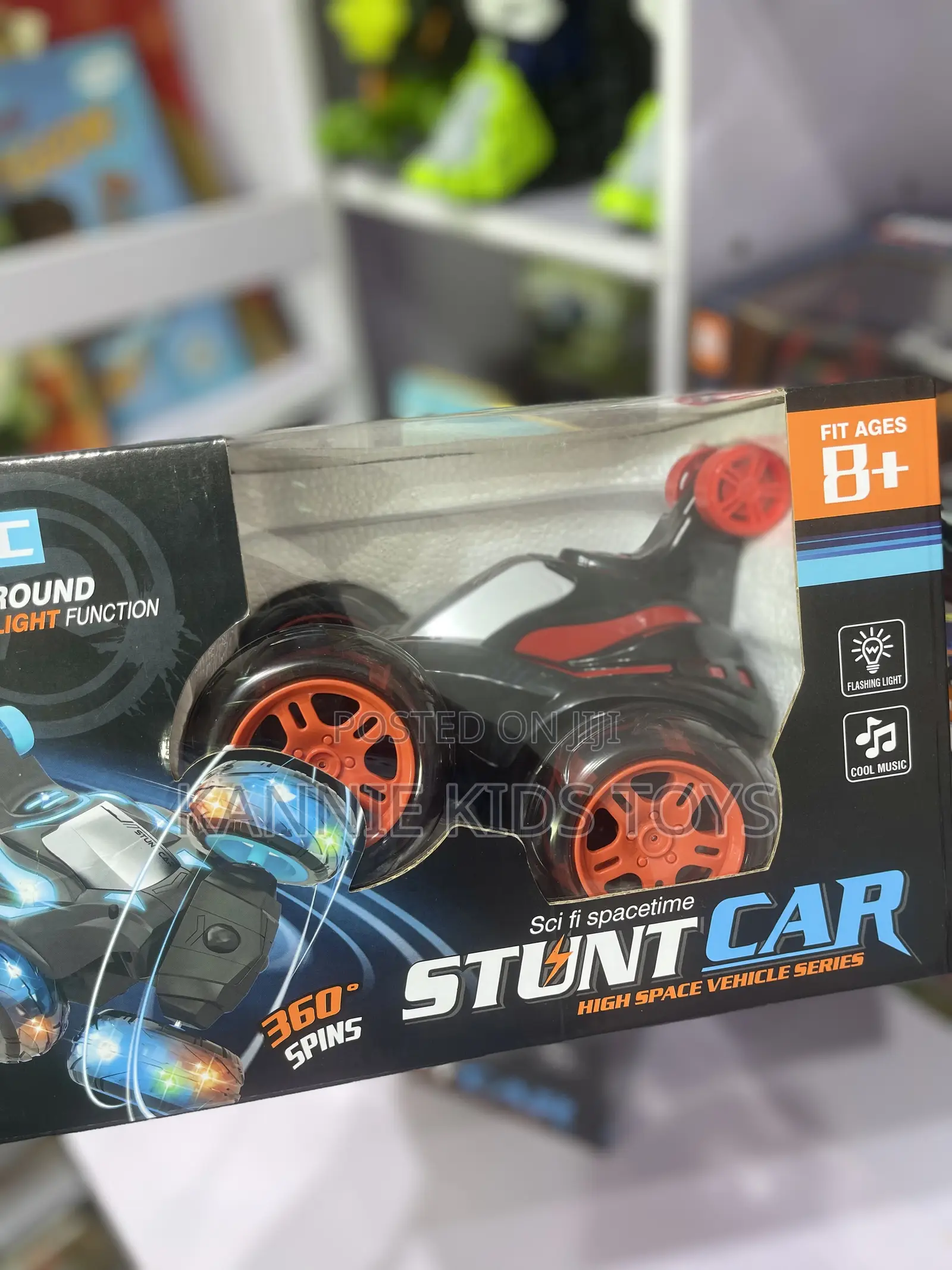Remote Controlled Stunt Car
