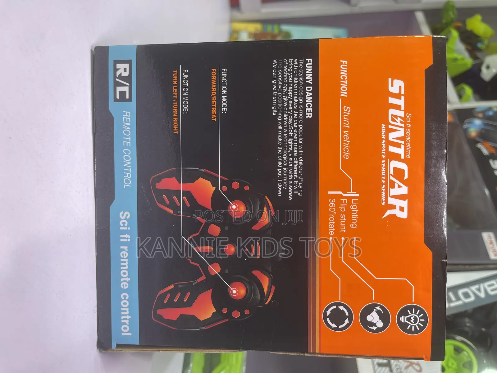 Remote Controlled Stunt Car