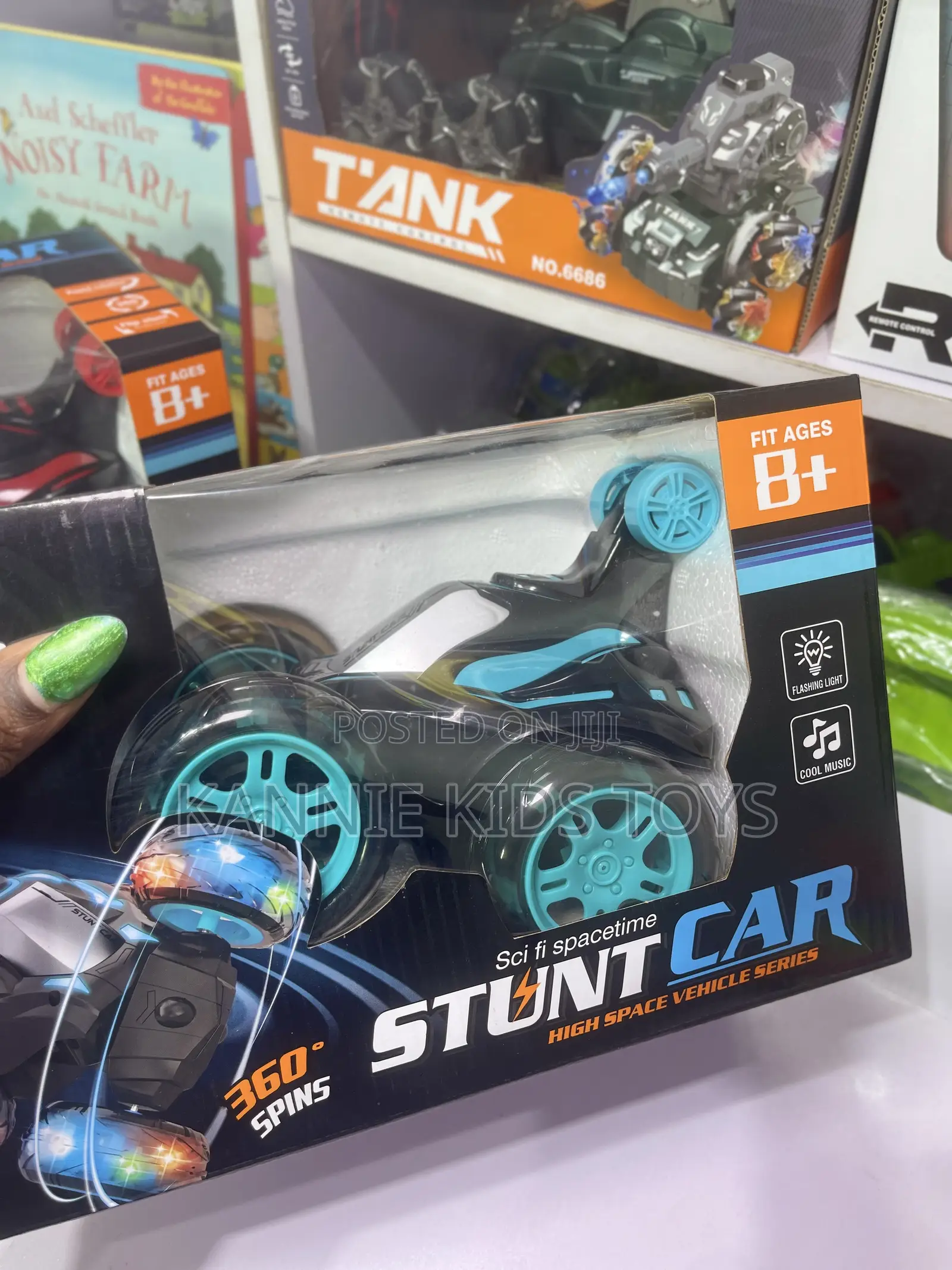 Remote Controlled Stunt Car