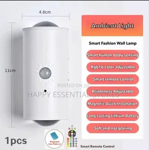 Smart Infrared Sensing Charging Wall Lamp Self-Adhesive Magnetic