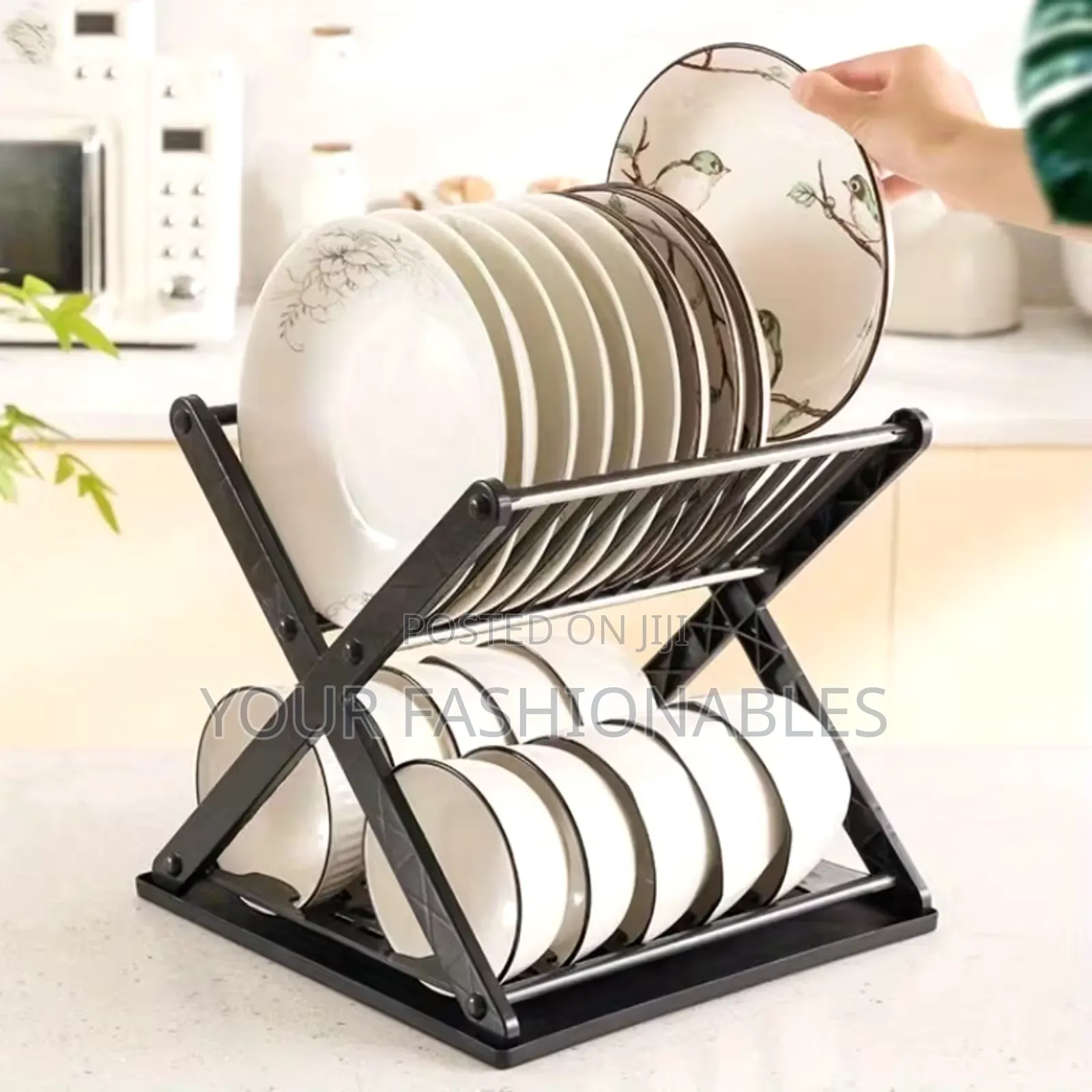 Compact Dish Rack Organiser