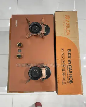 Gold Built-in Gas Hob