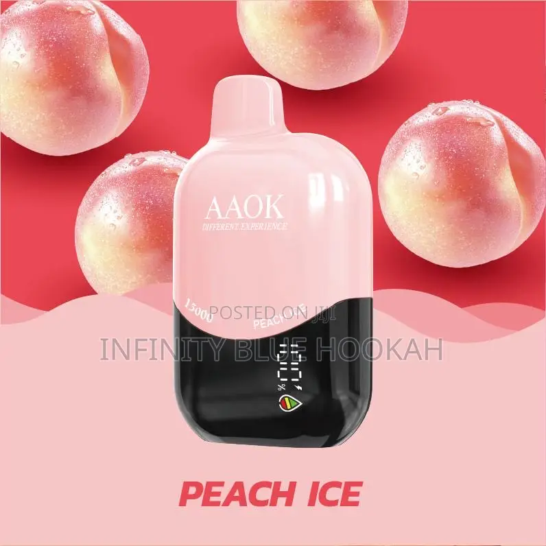 Aaok Vape 15000 Puffs Peach Ice