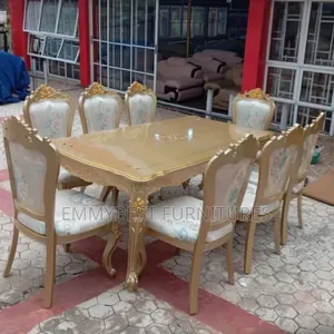 Royal Design Wooden Dinning Set.  8 Seaters.