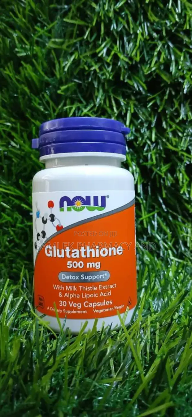 Now L-glutathione , 30 Veggie Caps, 500mg, Detoxification Support for sale 