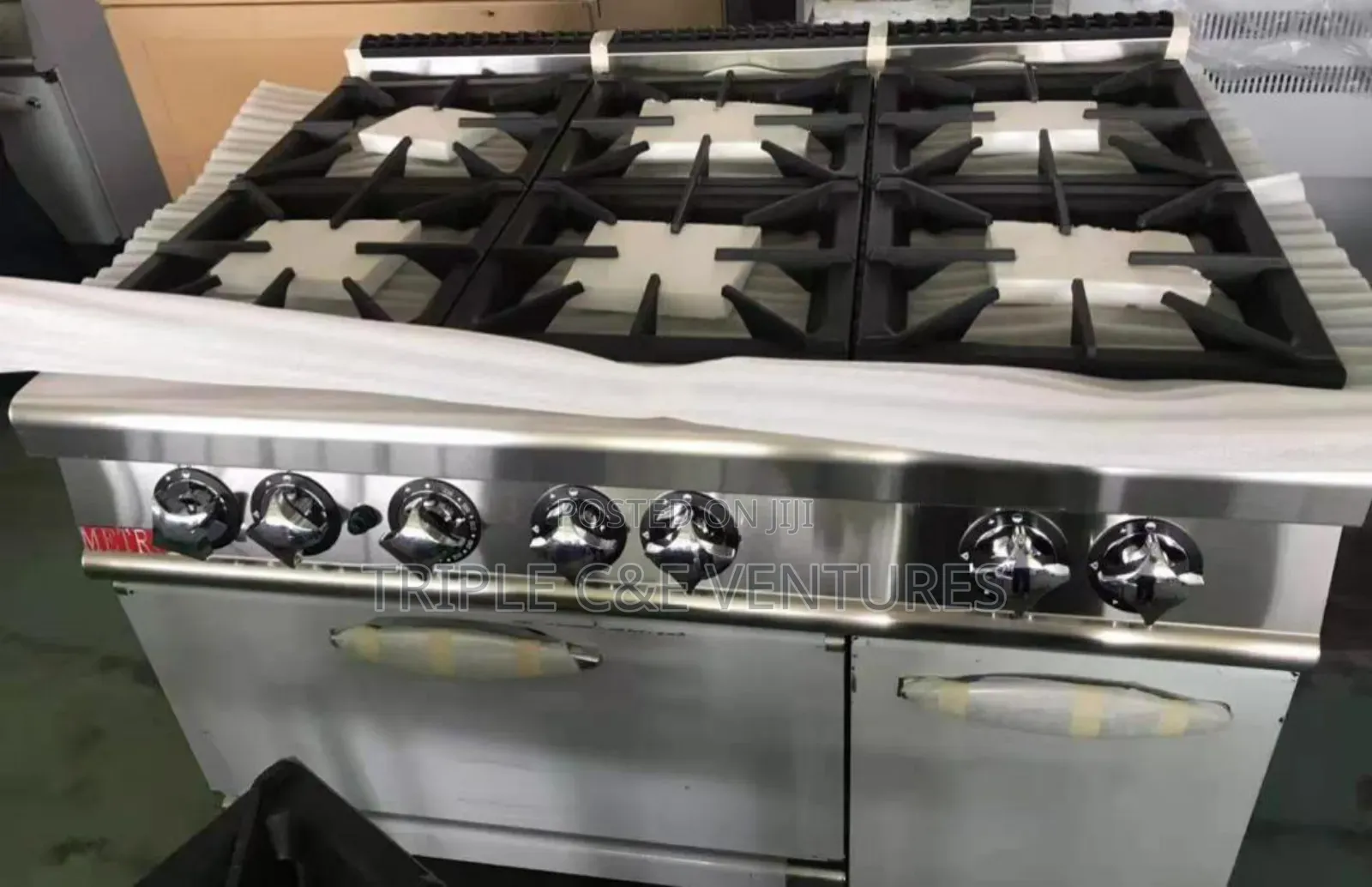 6 Burner Gas Cooker With Ovens