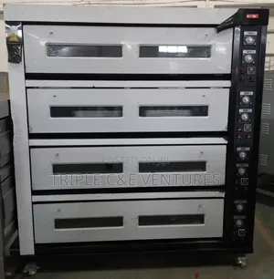 Electric 4 Decks 12 Tray Oven