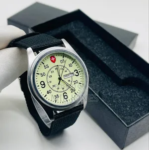 *```The Swiss Luminous Clothing Strap Wristwatch```*