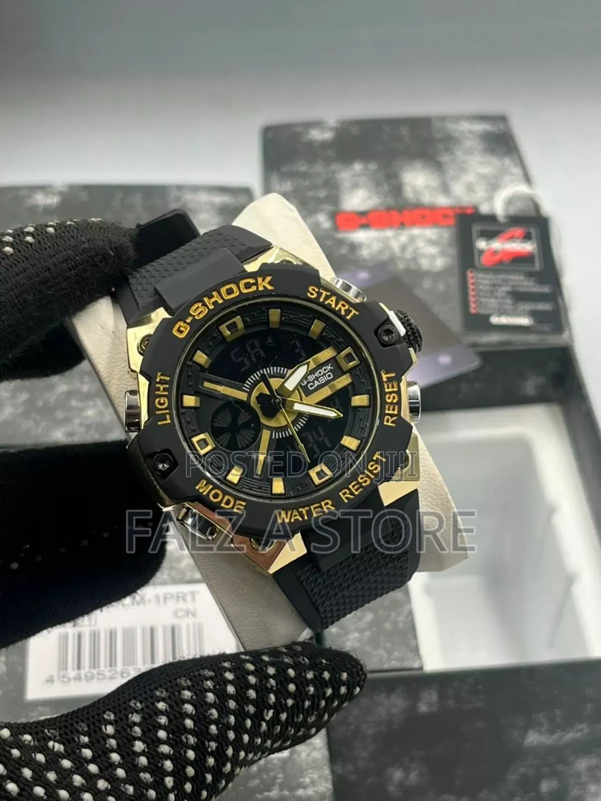 G-Shock Rubber Wristwatch (Analog and Digital)