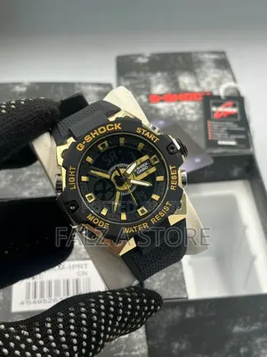 G-Shock Rubber Wristwatch (Analog and Digital)