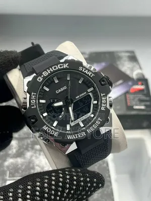 G-Shock Rubber Wristwatch (Analog and Digital)