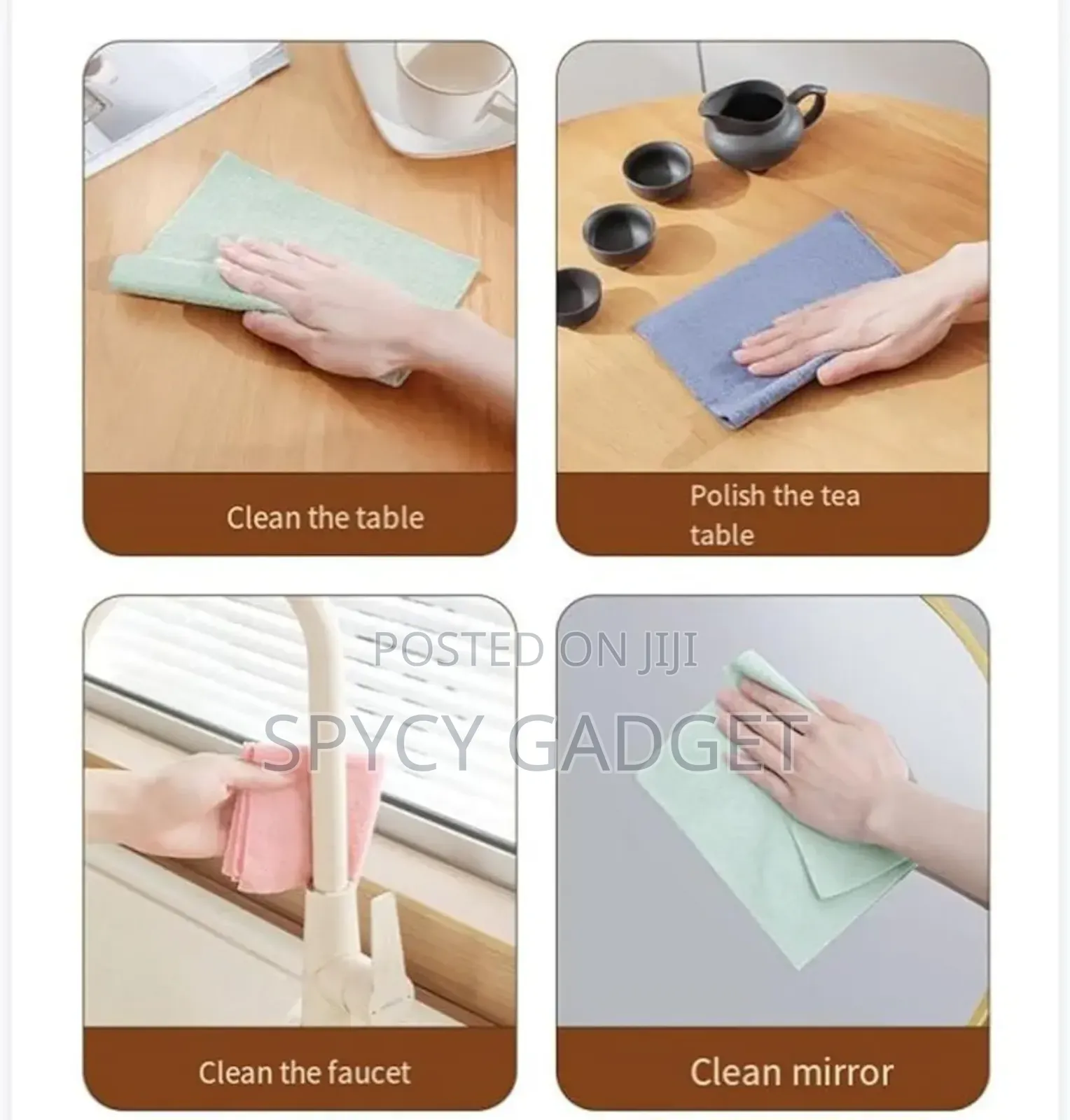 Reusable Micro Fibre Towels (20)