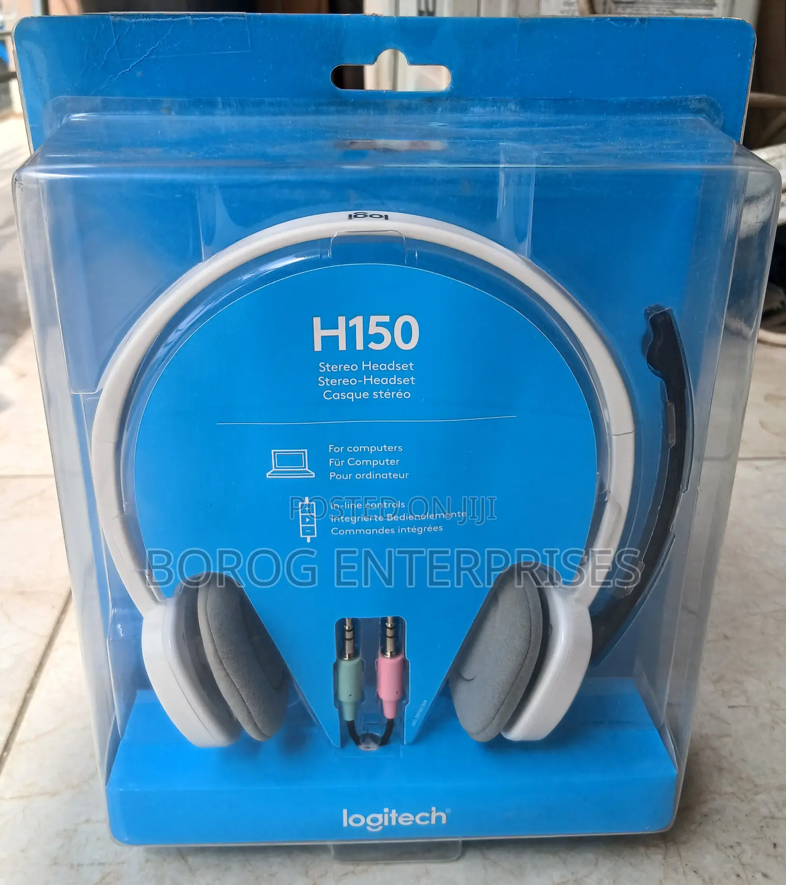 Logitech H150 Stereo Headset With Noise-Cancelling Mic