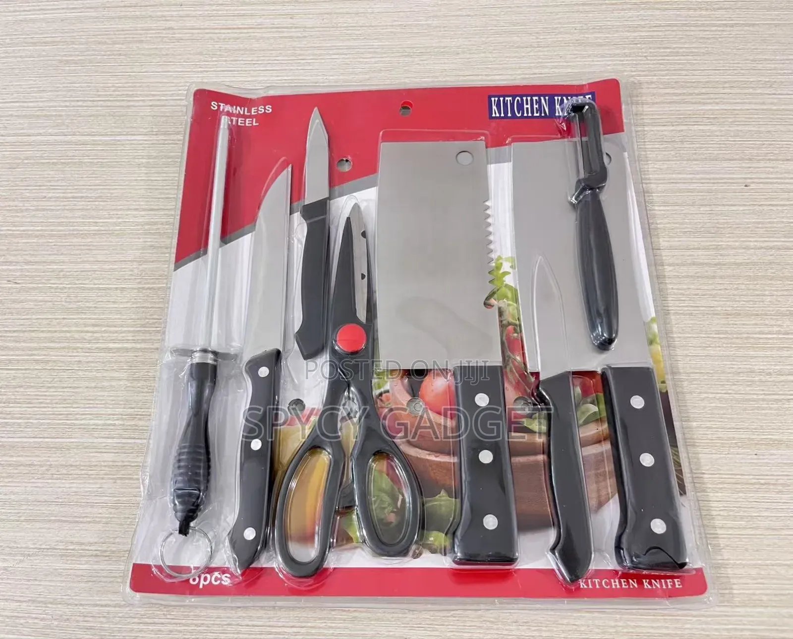 8-in-1 Kitchen Knife Set