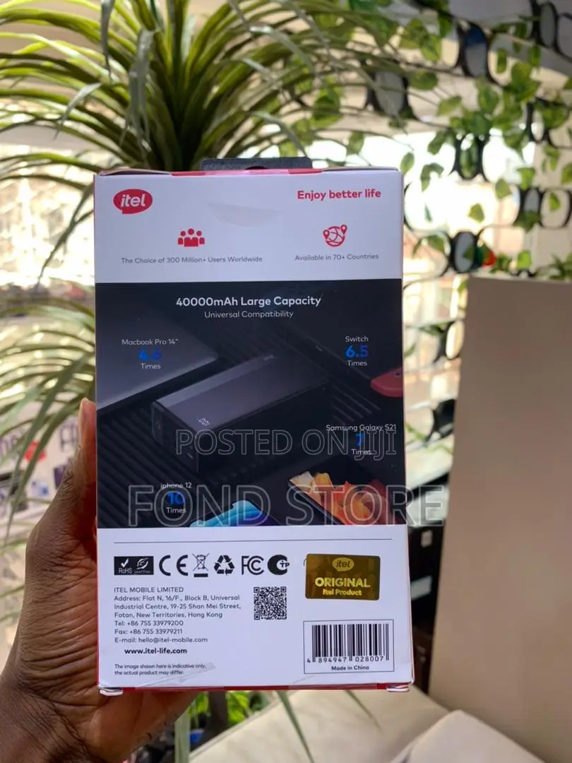 Itel Power Pulse 40000 Mah