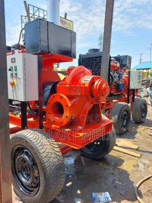 Split Casing Transfer Pump Coupled With Engine