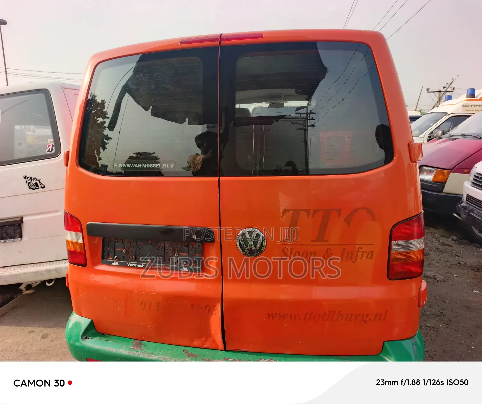 Volkswagen Transporter 2007 Orange