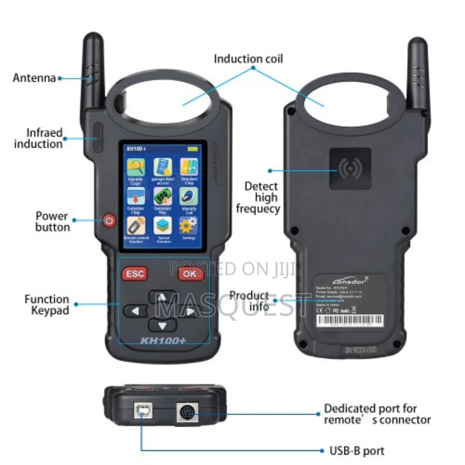 Lonsdor Kh100+ Key Remote Programmer