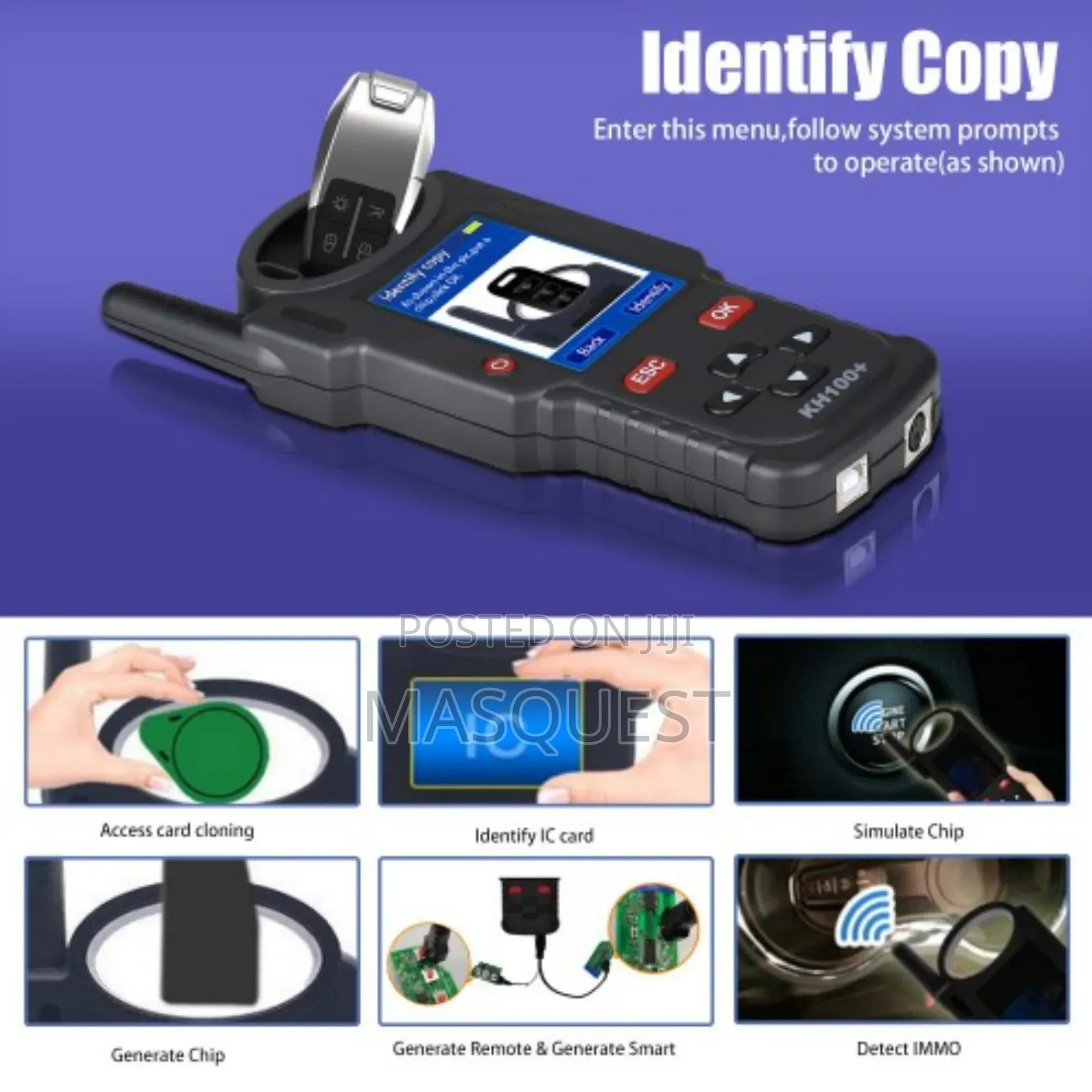 Lonsdor Kh100+ Key Remote Programmer