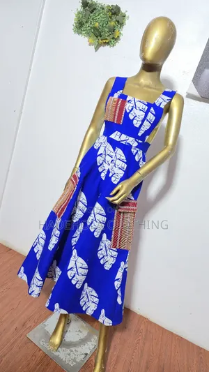 Ankara-Asooke Dungarees