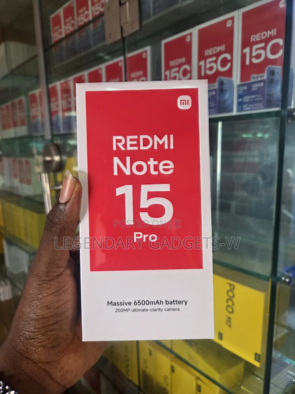New Xiaomi Redmi Note 15 Pro 512 GB Black