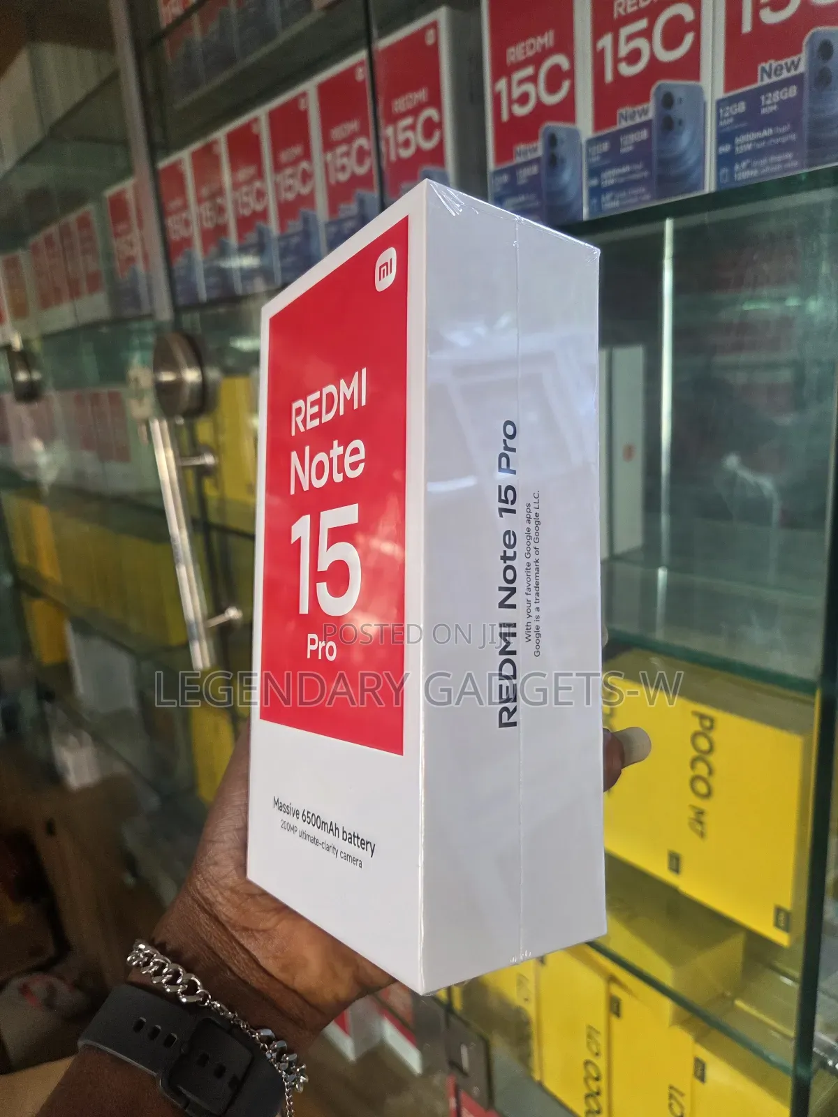 New Xiaomi Redmi Note 15 Pro 512 GB Black