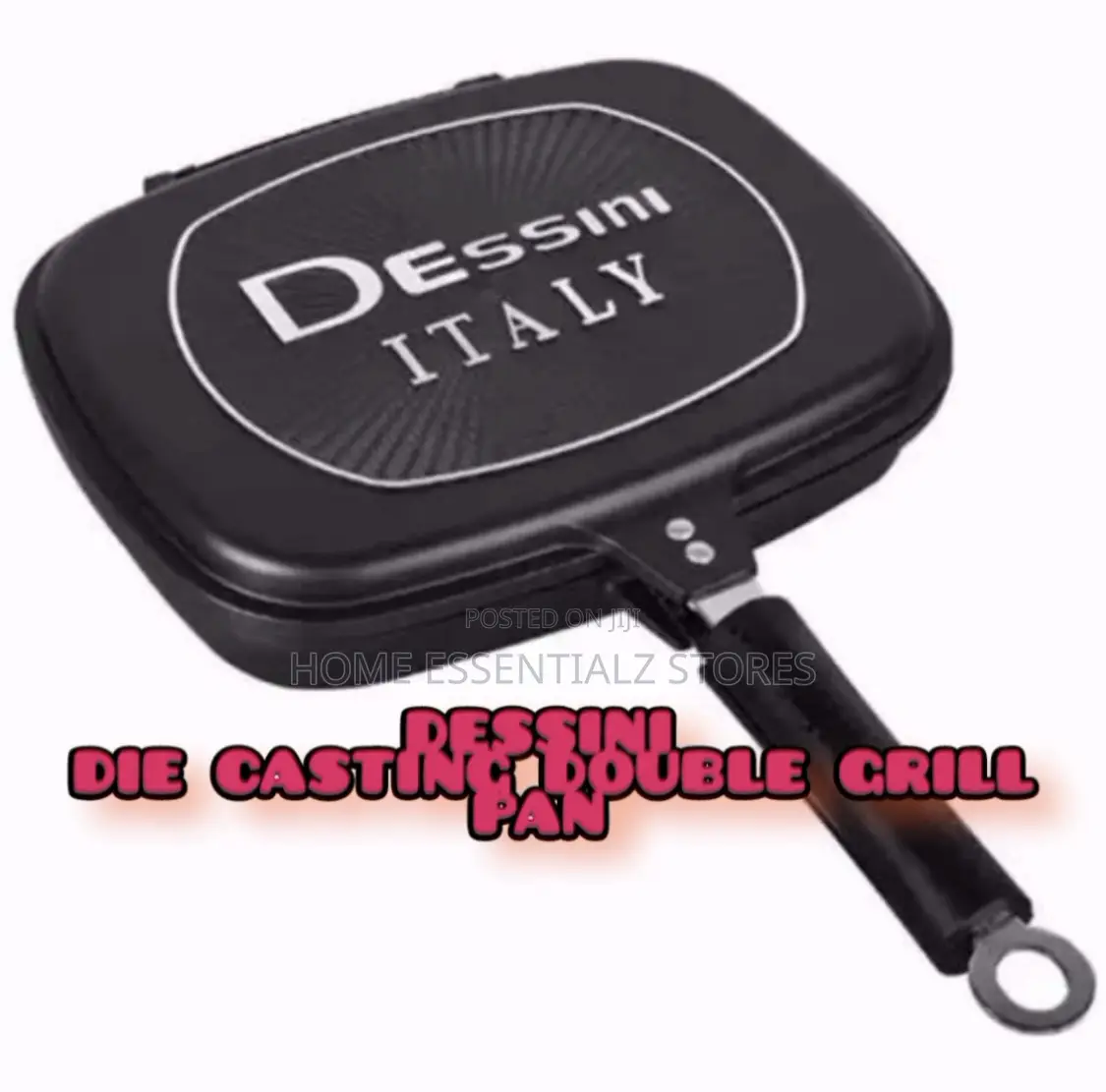 40cm Dessini Pan - Die Casting Double Grill Pan