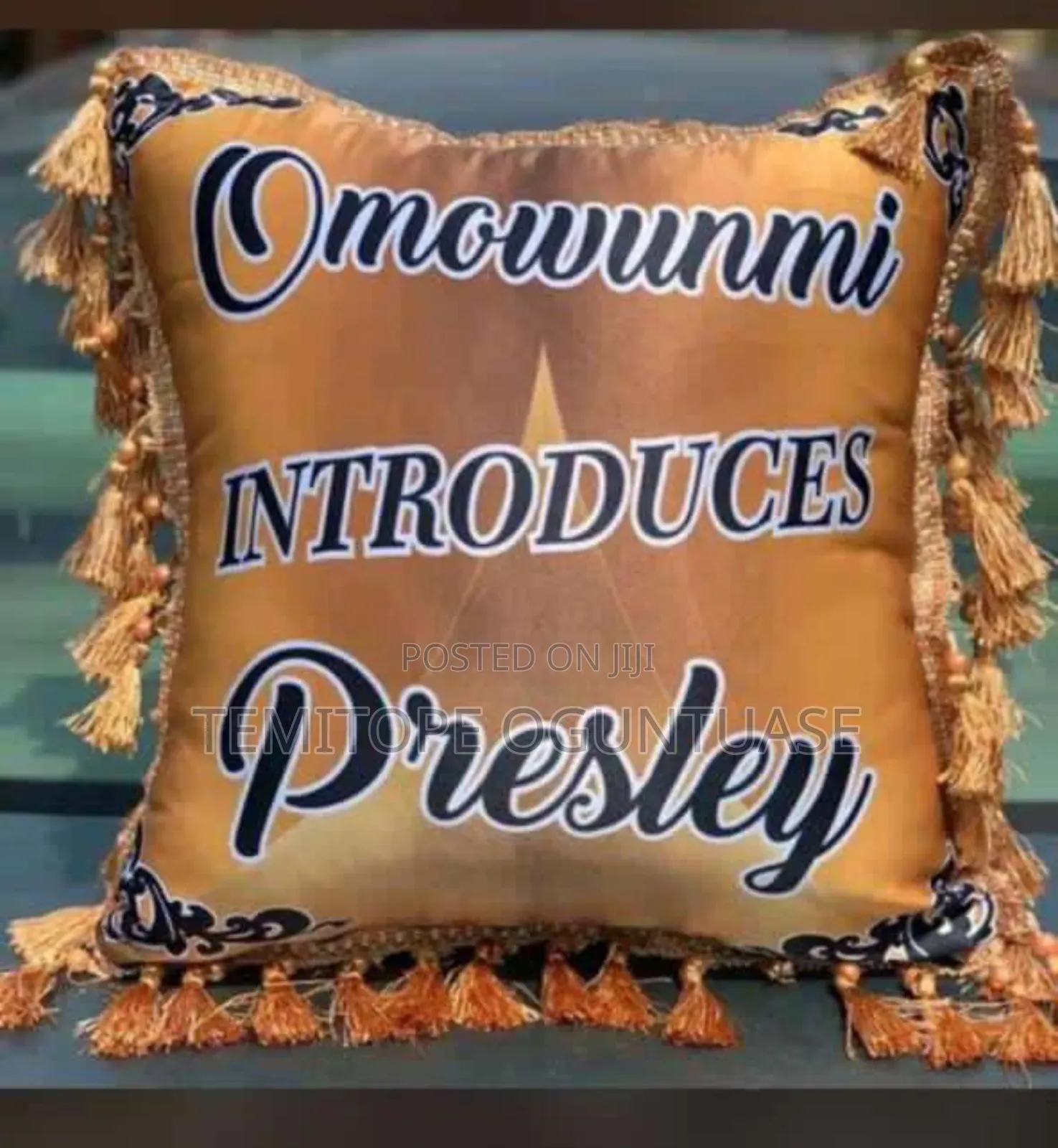 Customized Throw Pillow