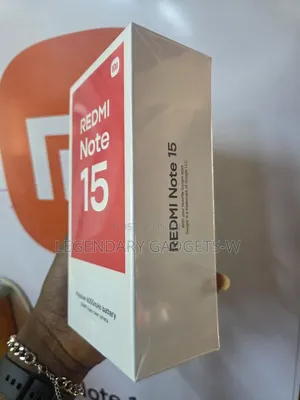 New Xiaomi Redmi Note 15 128 GB Black