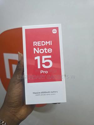 New Xiaomi Redmi Note 15 Pro 256 GB Black