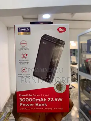 Itel 30,000mah Power Bank
