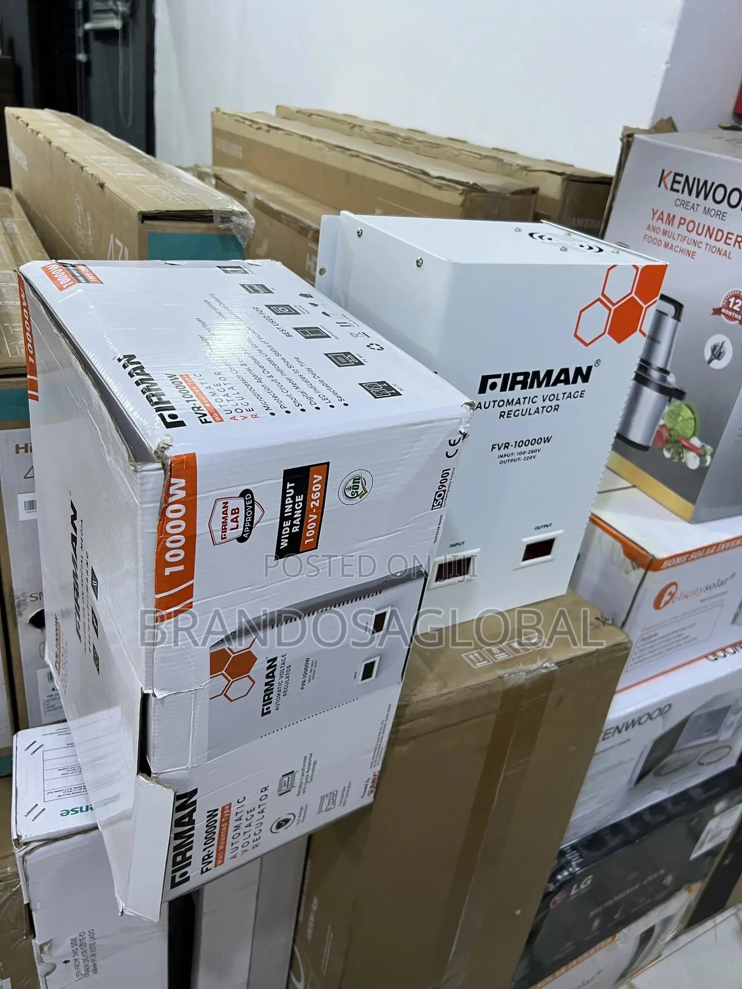 Firman 10kva Automatic Power Stabilizer (Fvr-10000w)