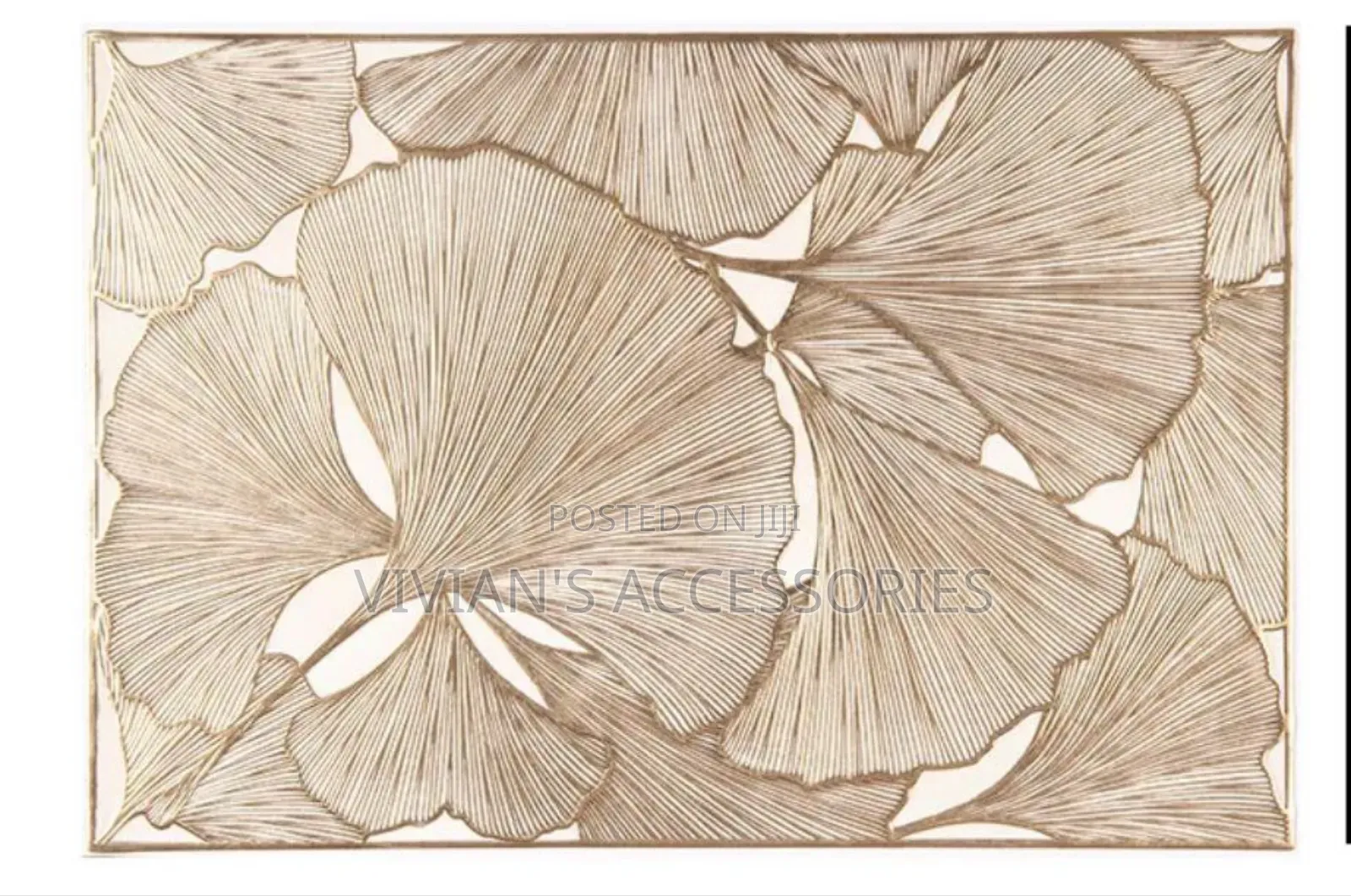 Rectangle and Round Luxury 12pcs Table Mat