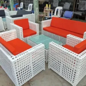 7 Seater Rattan Comfort Outdoor Setting