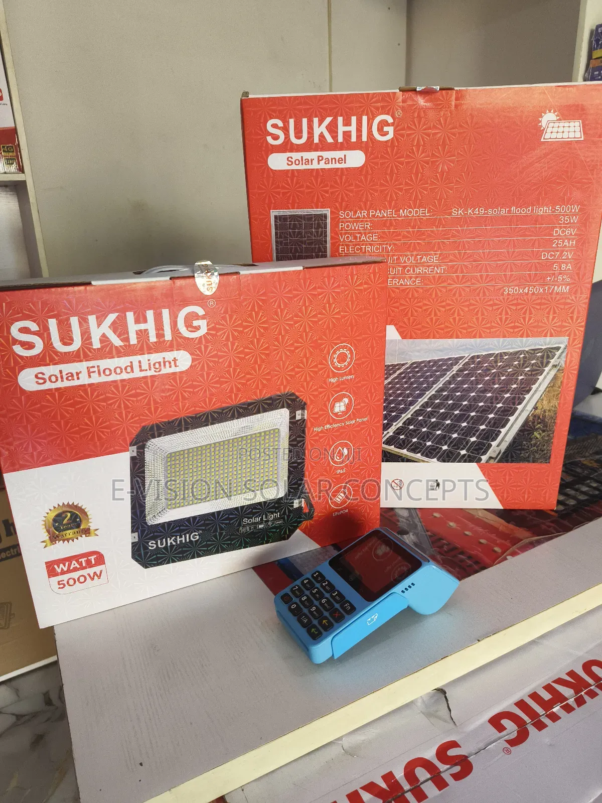 500w Solar Flood Lights