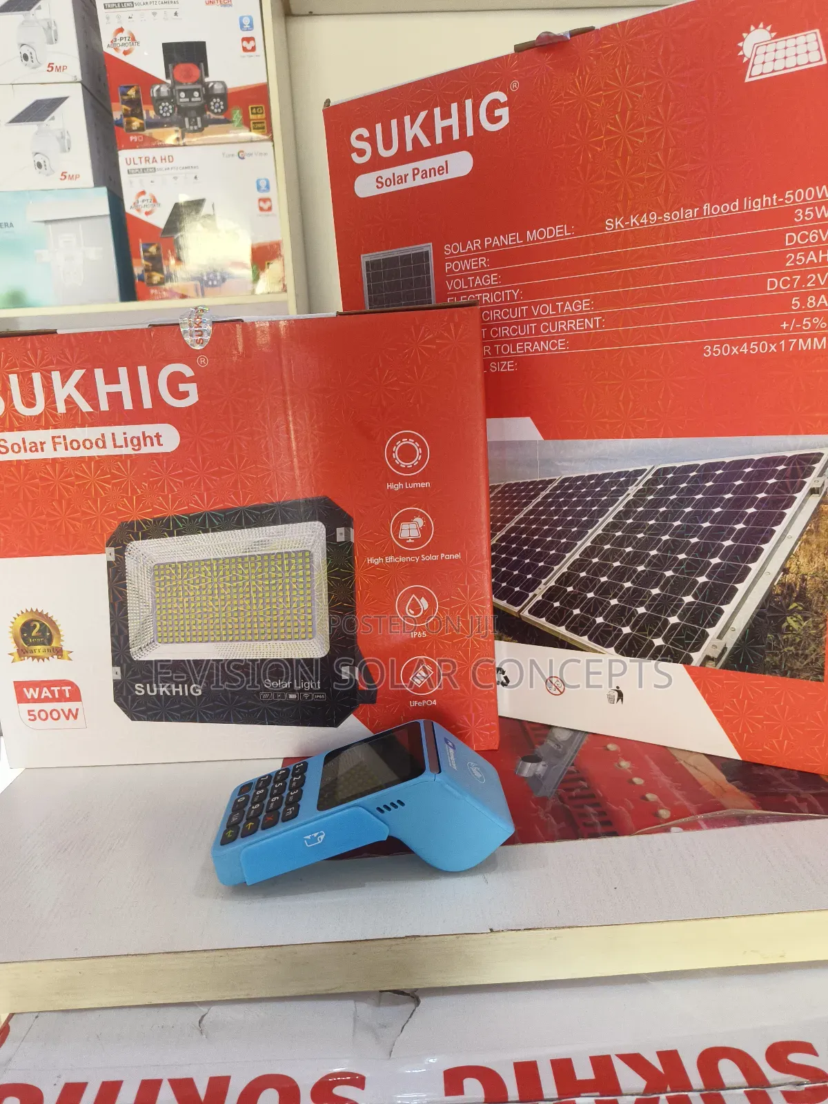 500w Solar Flood Lights