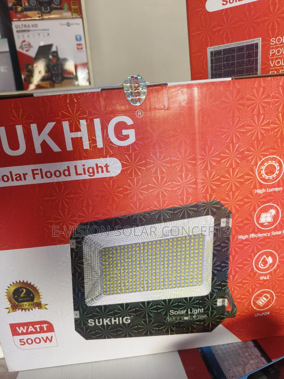 500w Solar Flood Lights