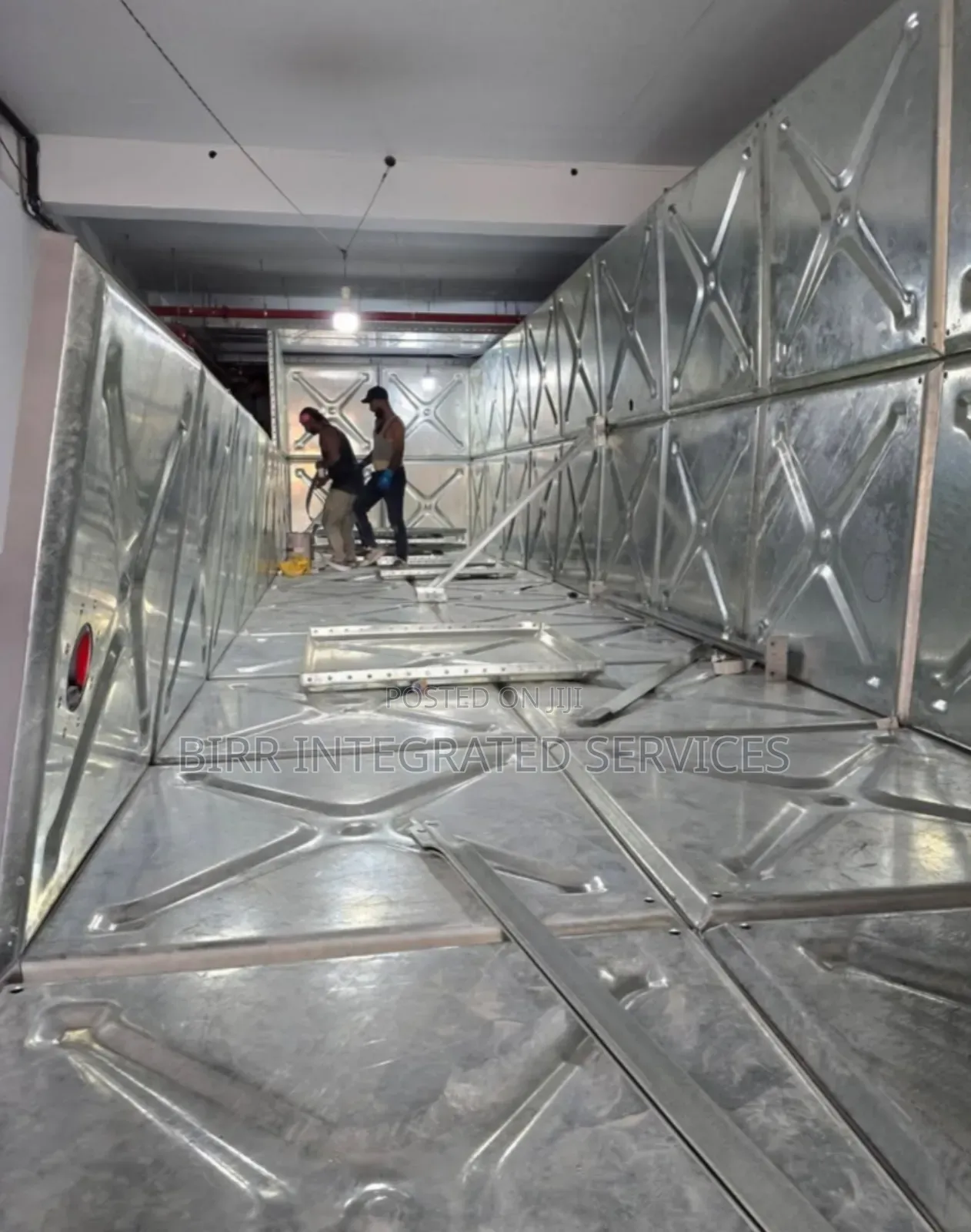 Galvanized Braithwaite Pressed Steel Panel And Stanchion Fabrication