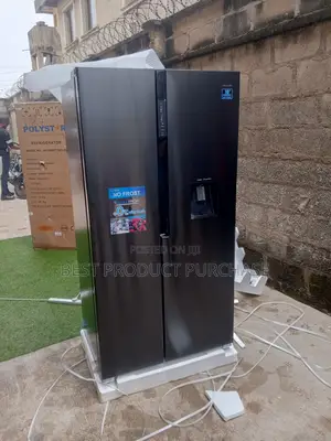 Polyster Side by Side Fridge Model 777wd-Inv