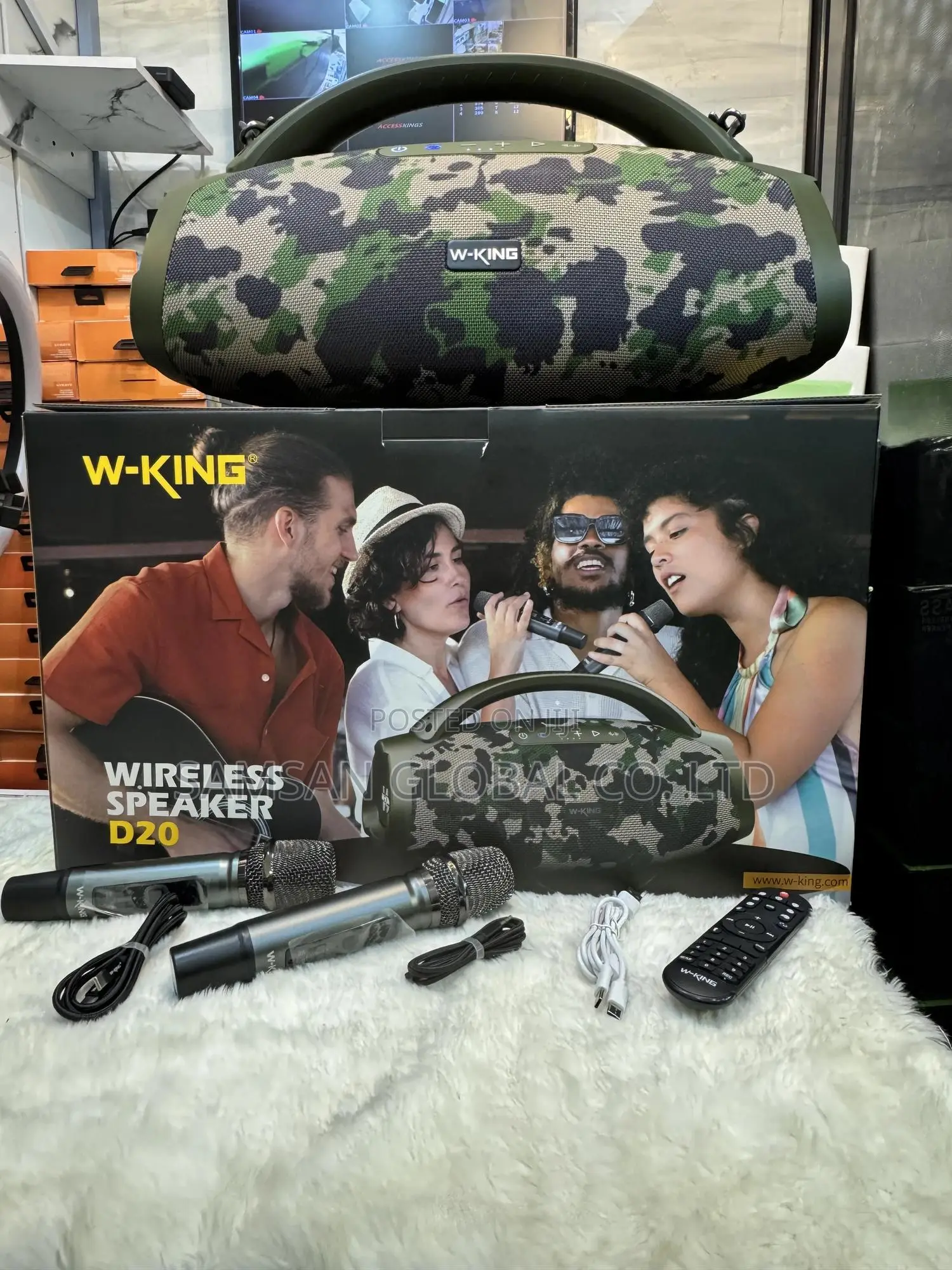 W-King D20 Bluetooth Speaker