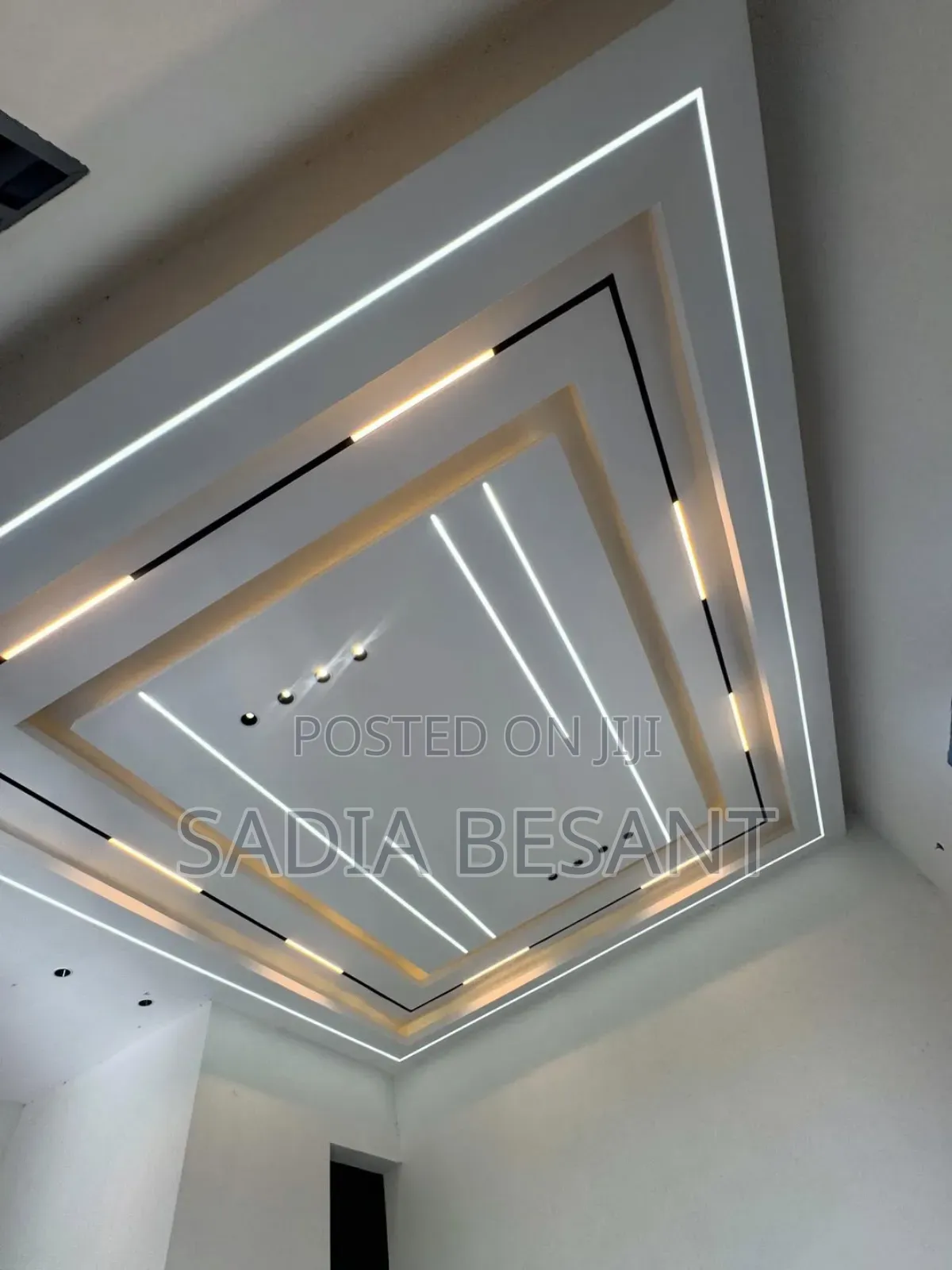 Clean Ceiling Lines, Perfect Finish