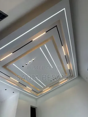 Clean Ceiling Lines, Perfect Finish