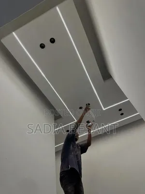 Clean Ceiling Lines, Perfect Finish