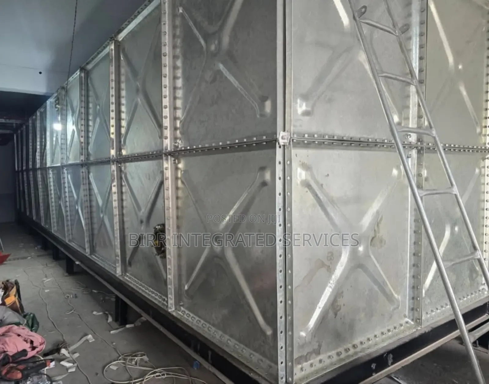 Hd Galvanized Braithwaite Pressed Steel Water Tank And Stanchion