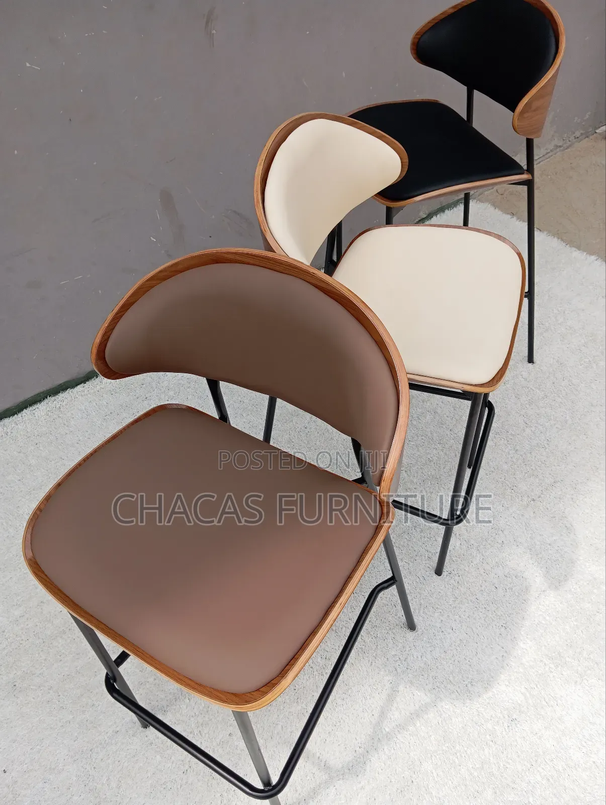 High-End Designer Bar Stools for Kitchen Island Bars