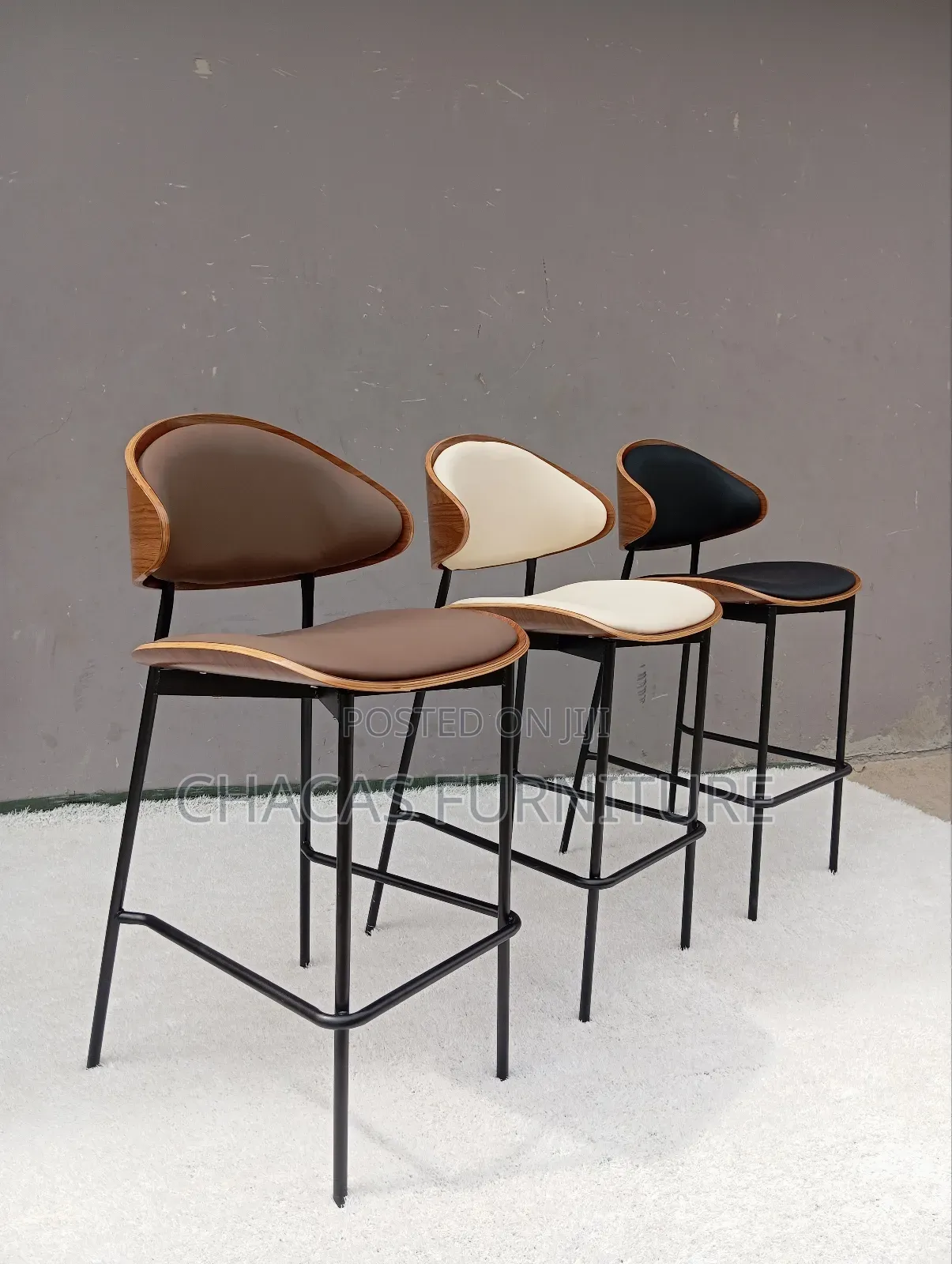 High-End Designer Bar Stools for Kitchen Island Bars
