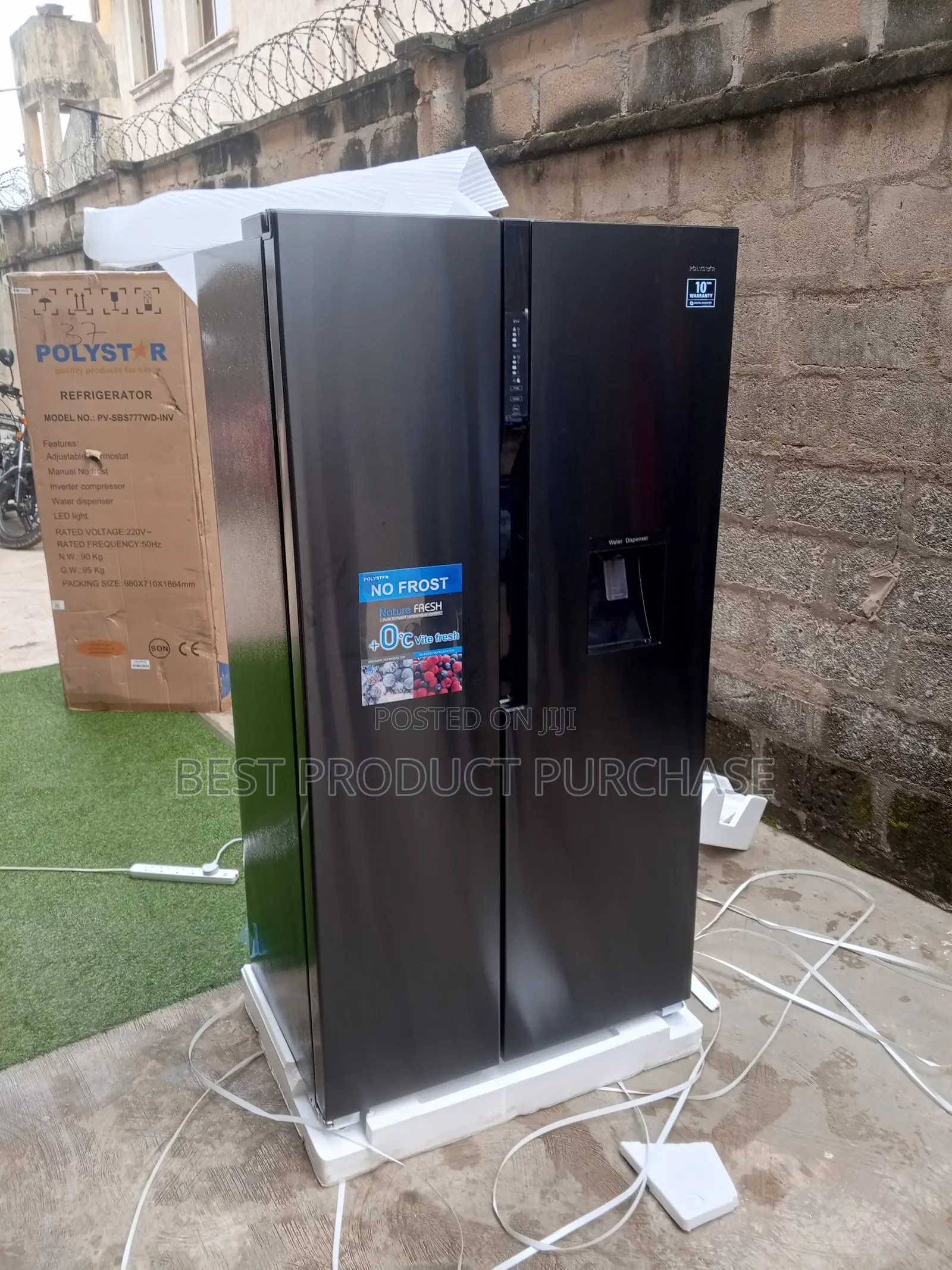 Polyster Pv-SBS 777wd-Inv Kitchen Refrigerator
