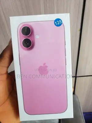 New Apple iPhone 16 128 GB Pink