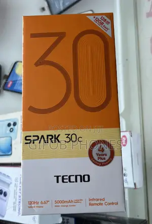 New Tecno Spark 30C 128 GB