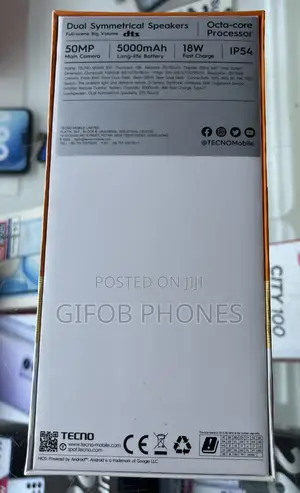 New Tecno Spark 30C 128 GB
